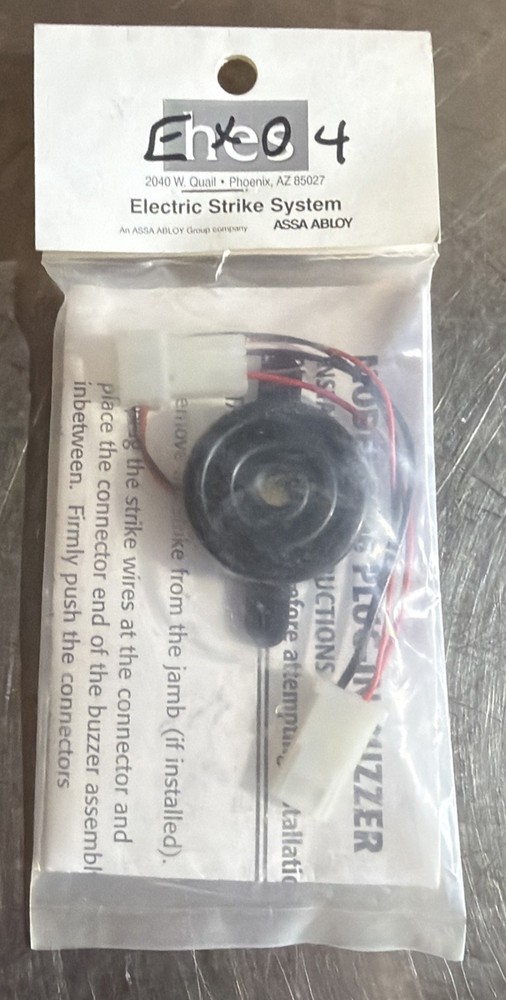 HES 2006 Plug In Buzzer Nos Surplus