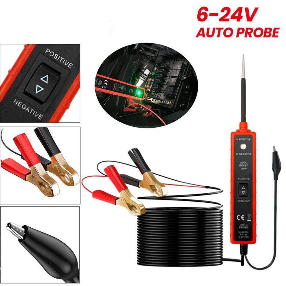 6-24V Digital Automobile Circuit Detector Power Electrical Tester Device