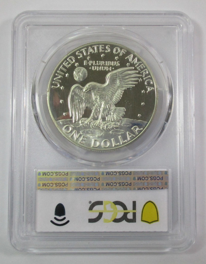 PCGS PR62DCAM 1973-S SILVER EISENHOWER DOLLAR PROOF /