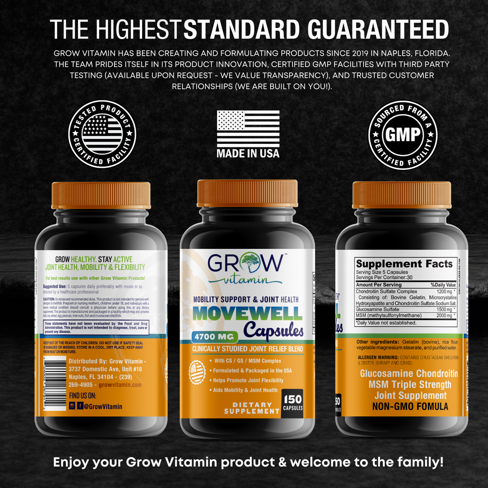 Grow Vitamin Joint Support
