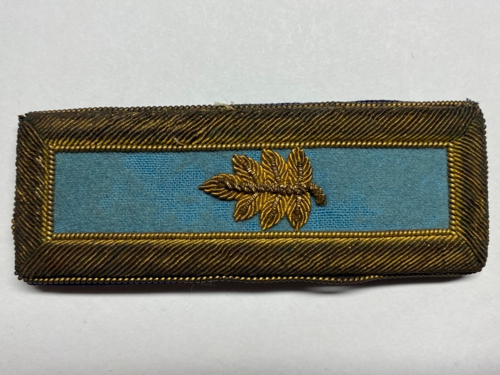 INDIAN WARS, PATTERN 1851, MAJOR, INFANTRY, SHOULDER STRAPS, MATCHED SET
