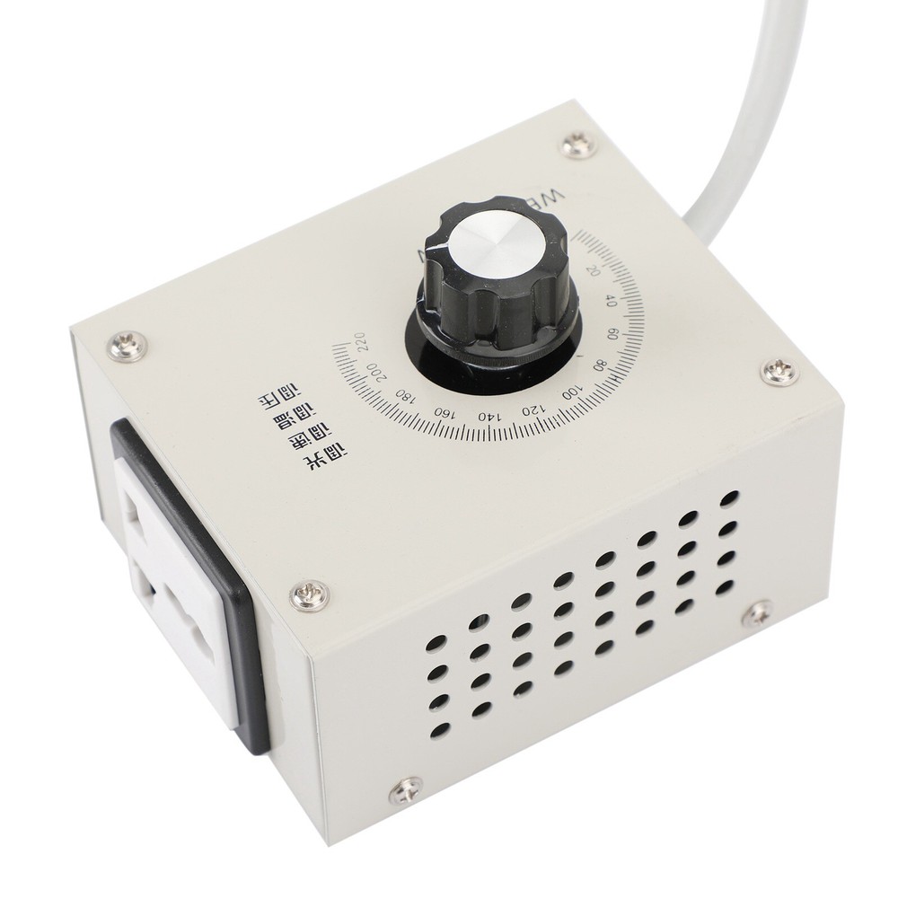 4000W AC 220V Variable Voltage Controller for Fan Speed Motor Dimmer UE