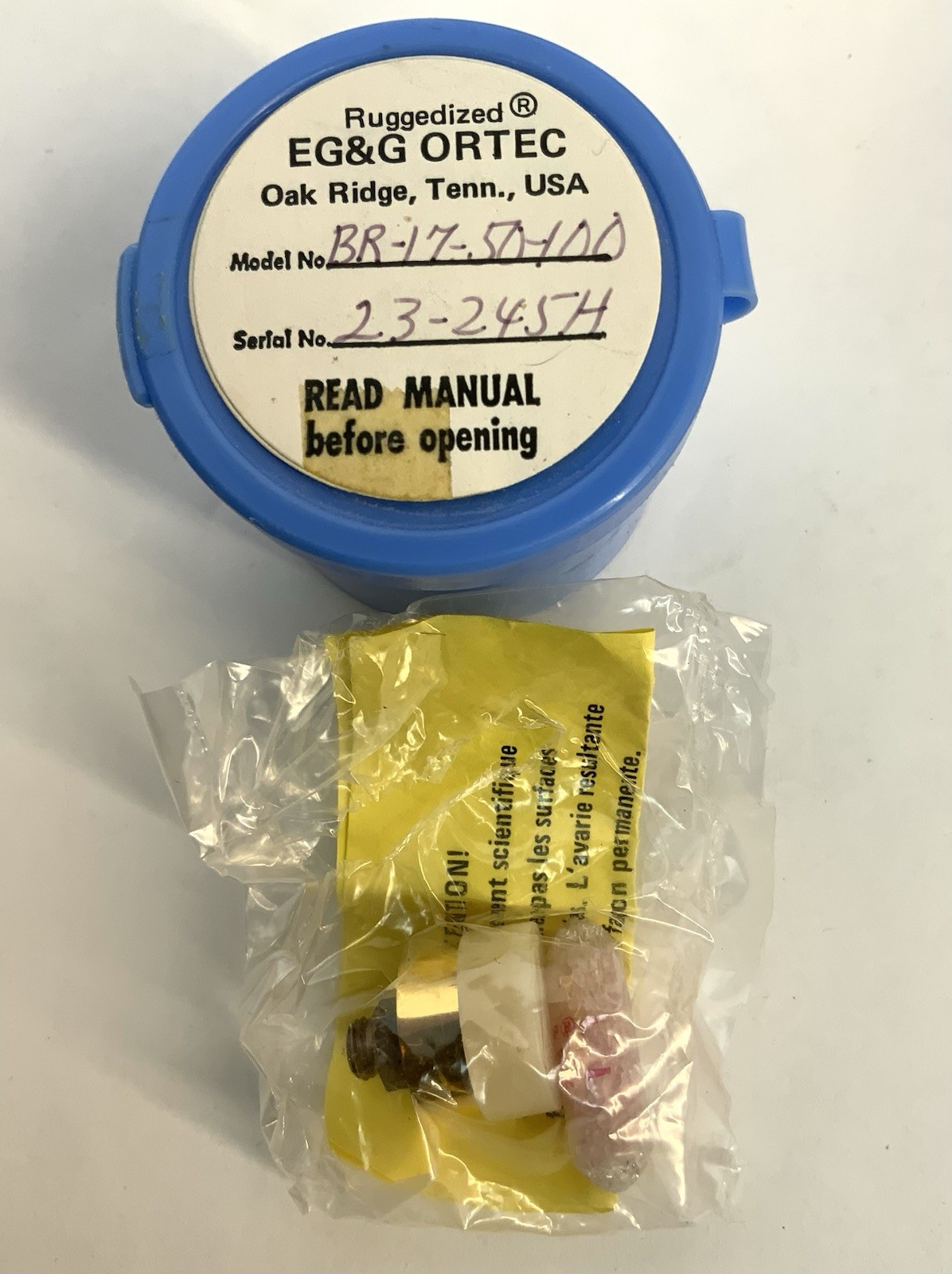 Lot Of 8 Ortec Totally Depleted Silicon Surface Barrier Detector 2 Sealed New