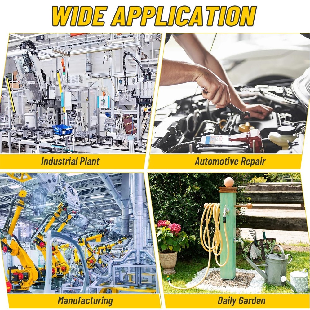 33 DOT Air Brake Line Fittings 1/4" 3/8" 1/2" Push to Connect Fitting Assortment