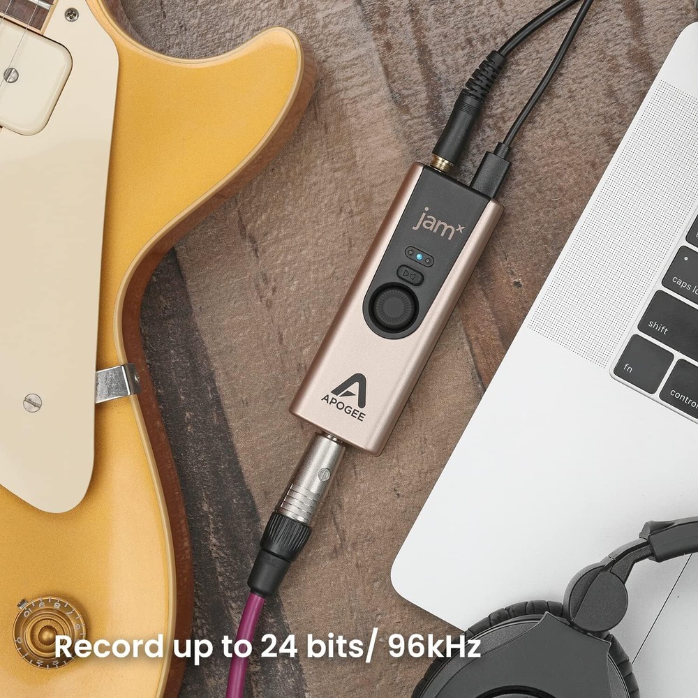 Apogee Jam X - Portable Guitars, and Instruments USB Audio Interface
