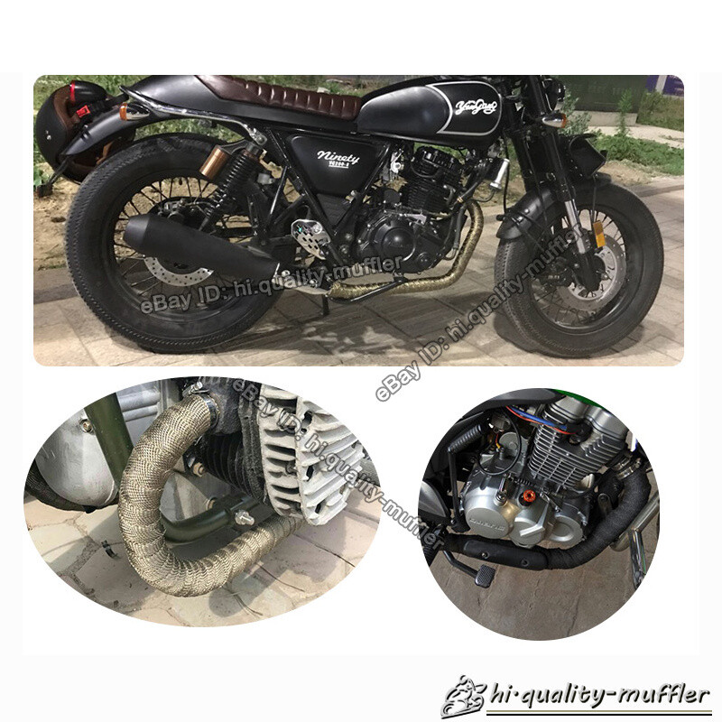 EXHAUST HEADER TURBO MANIFOLD PIPE LAVA HEAT SHIELD WRAP TAPE 16.5 FT * 2"