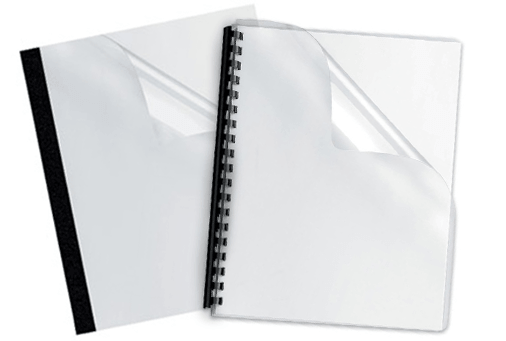 Clear Plastic Report Covers - 7 Mil. - 100 Sheets