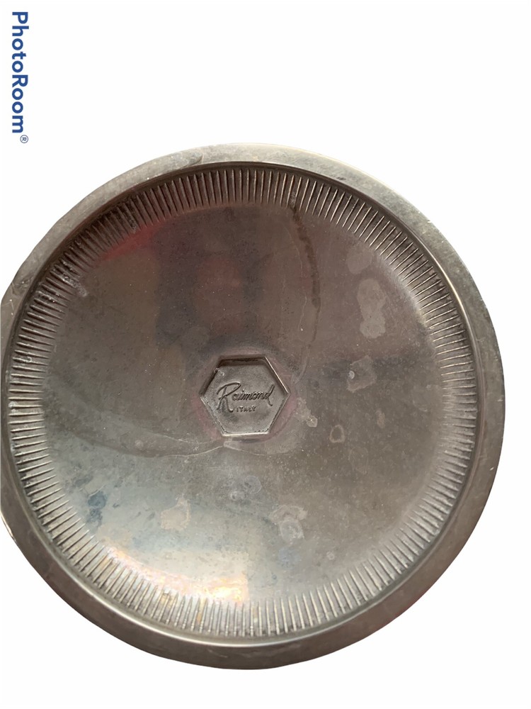 Three Vintage Silver-plate Raimond Chalice Cups Goblets Metal Wine Glasses Italy