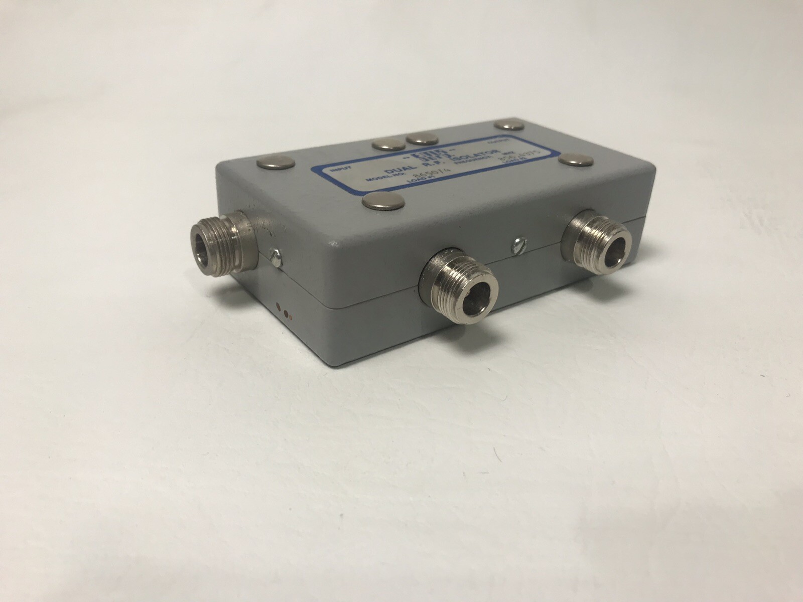 EMR Corp 8650/4 Dual R.F. Isolator ~FREE US SHIPPING~