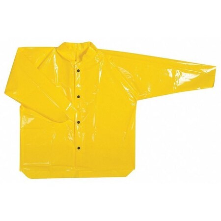Polyco 50524 Rain Jacket, Yellow, L