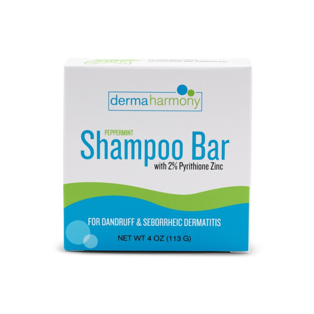 Dandruff and Seborrheic Dermatitis Shampoo Bar - Peppermint - 4 Oz