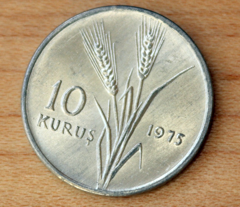 1975 Turkey 10 Kurus