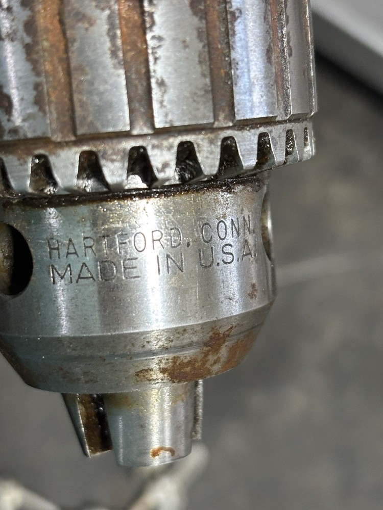 Jacobs 6A-2A Drill Chuck 0-1/2" CAPACITY With Key And Chain