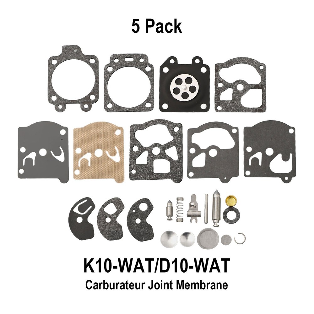 Increase Engine Longevity with Our 5 Pack Carburetor Diaphragm Replacement Kit