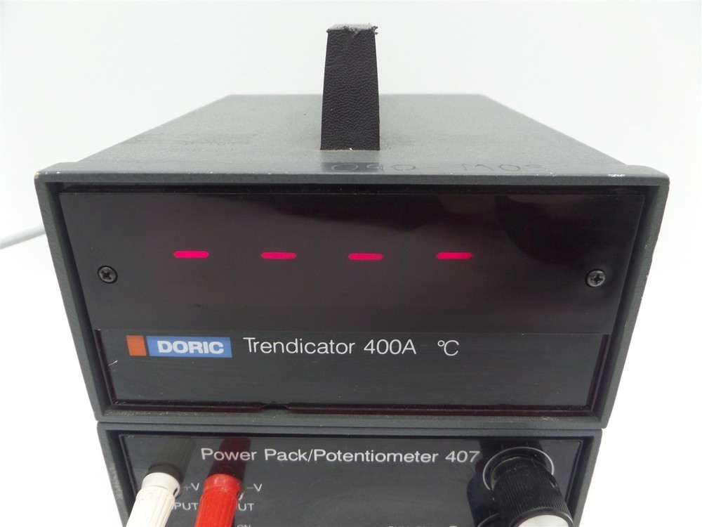 Doric Trendicator 400A Digital Temperature Indicator with Power Pack 407