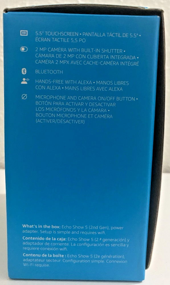 Amazon ECHO SHOW 5 Smart Display With Alexa 2ND Generation