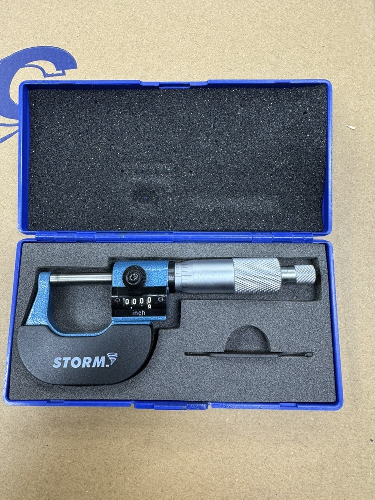 STORM 1” Mechanical  Micrometer 3M201 NOS