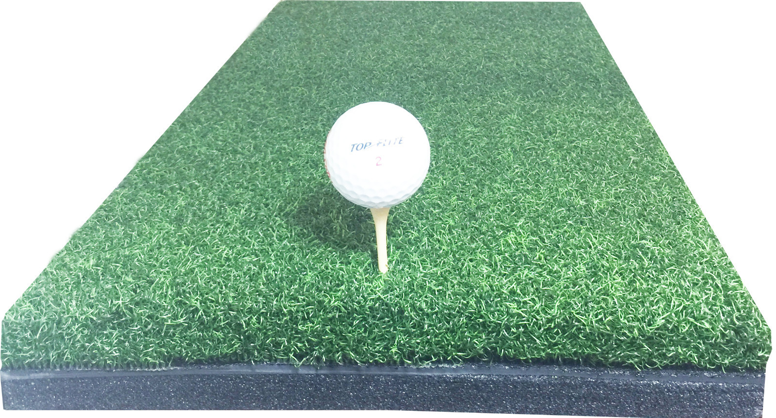 12" x 24" Golf Chipping Driving Range Practice Hitting Mat Holds A Wooden Tee
