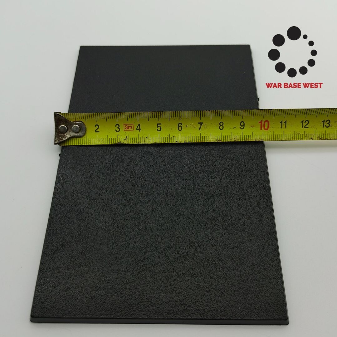 Lot Of 3 100mm x 150mm Rectangle Bases Used For Warhammer Fantasy Nagash K'daai