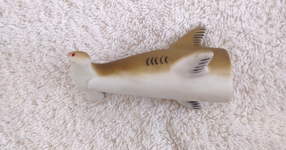 Hammerhead Shark Finger Puppet 3"