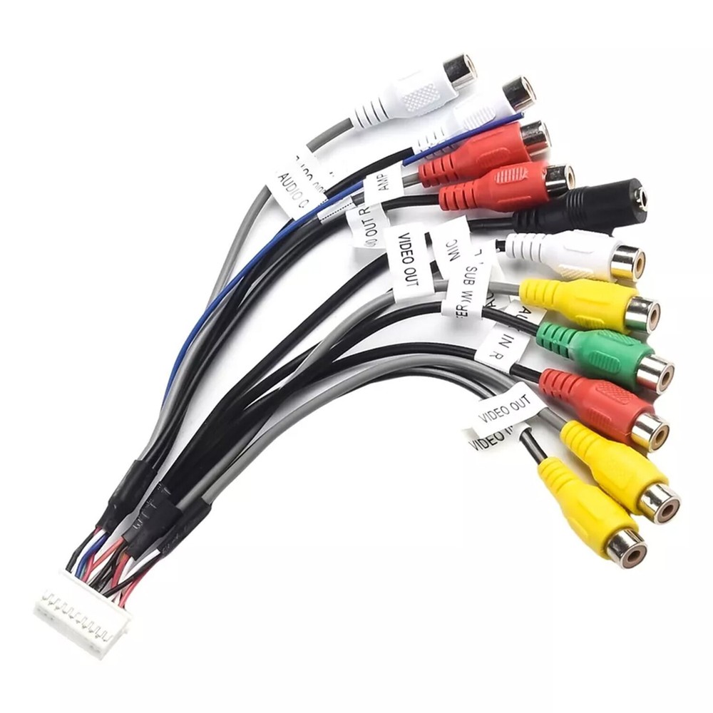 Precision Designed Dual XDCPA10BT AV Input Output Camera Cable Adapter 20 Pin B