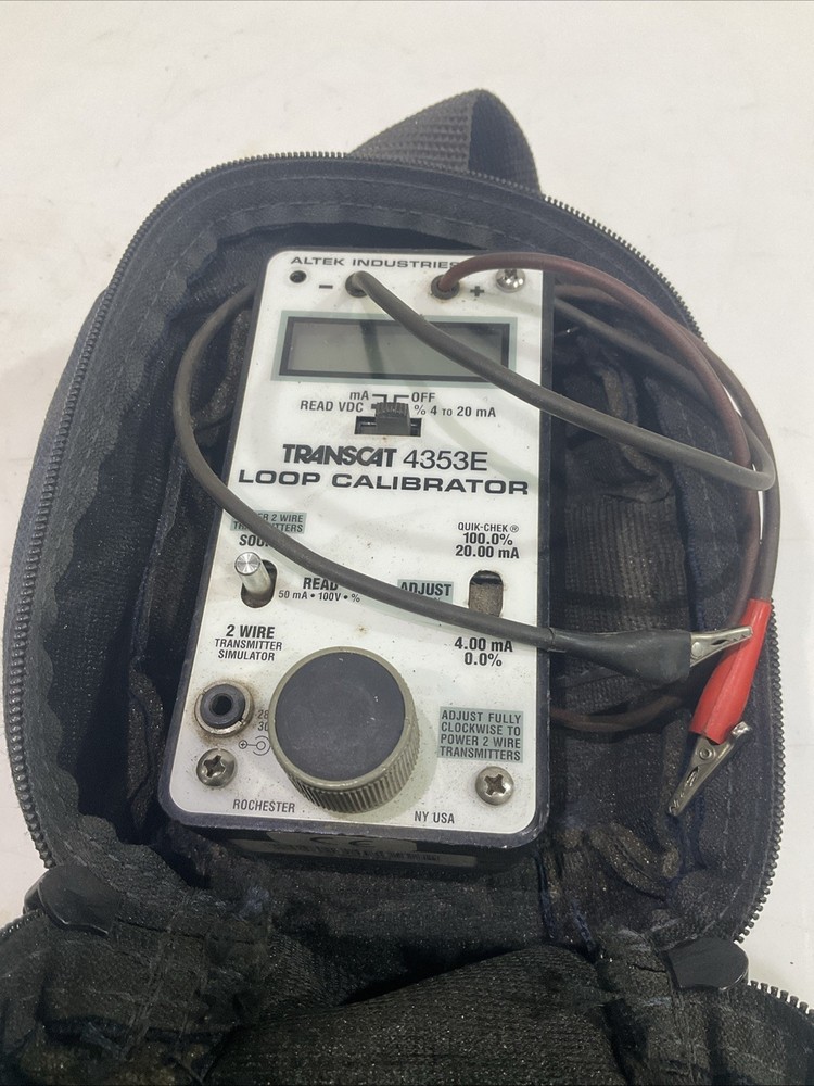 TRANSCAT / ALTEK 4353E LOOP PRECISION PRESSURE CALIBRATOR T2M