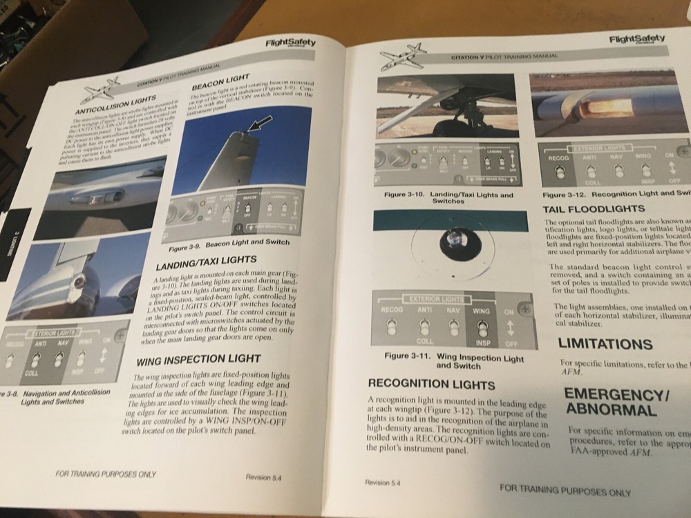 Cessna Citation V Pilot Training Manual