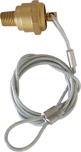 Set of 5 4 ft. Drain Valve Pull Type for Peterbilt Freightliner Kenworth