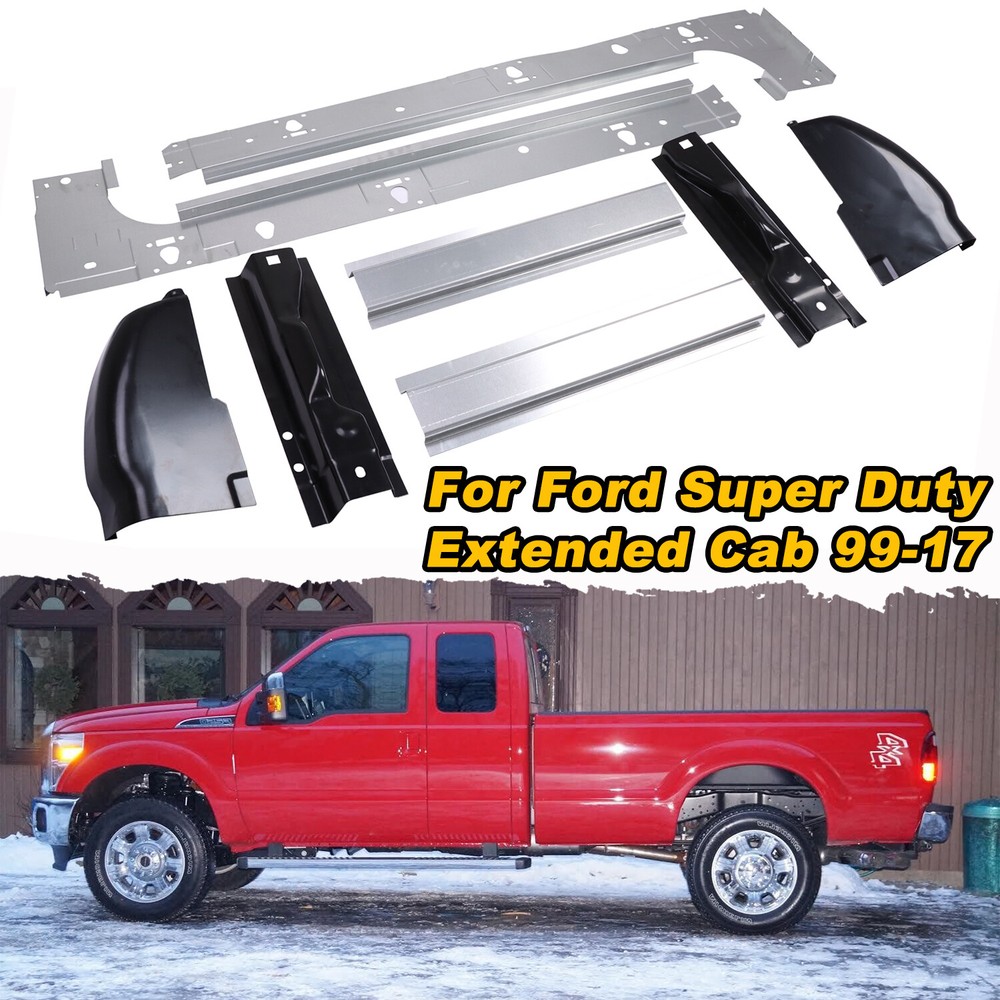 Inner & outer Rocker Panels & Cab Corners For 99-17 Ford Super Duty Extended Cab