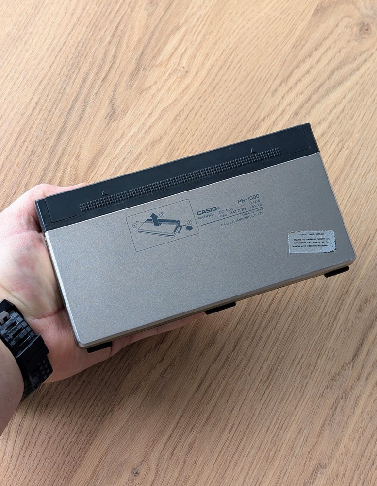 Vintage CASIO PB-1000 Pocket Personal Computer Tested READ!