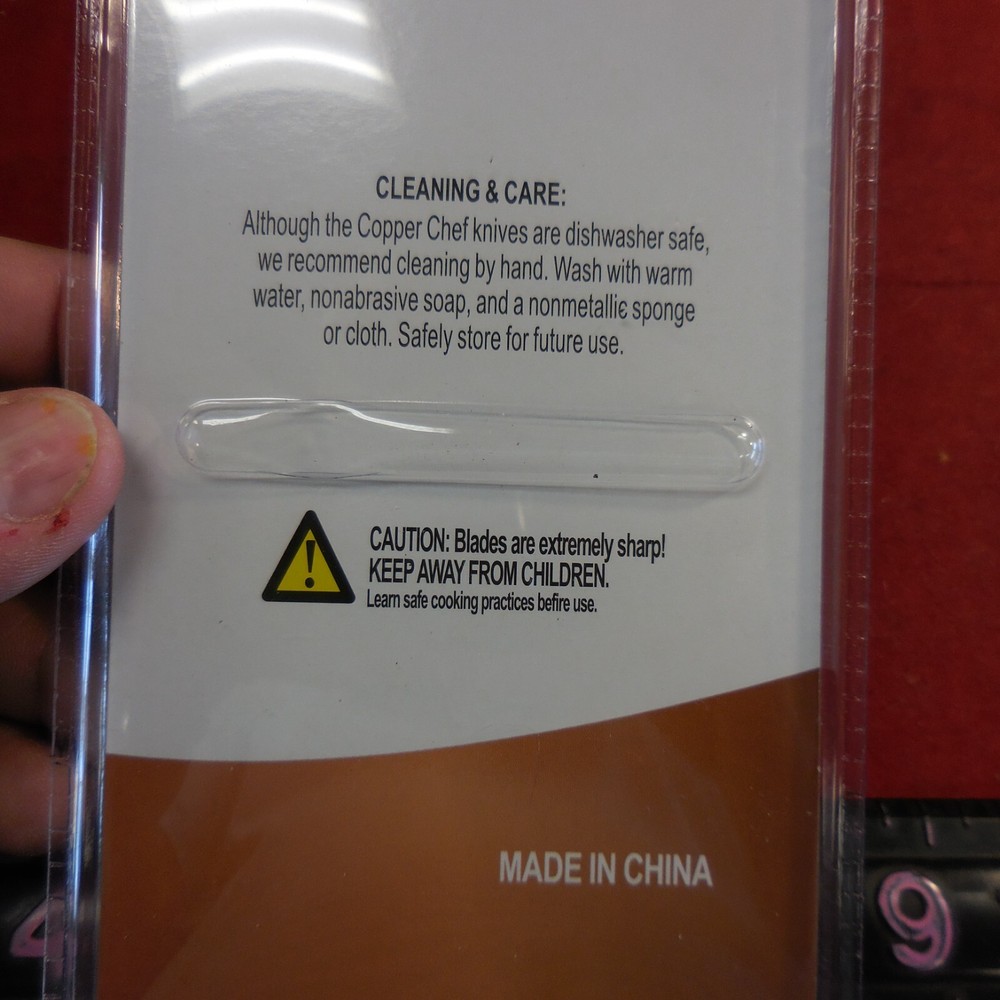 10" Copper Kitchen Knife