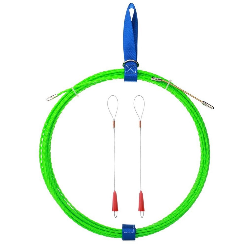 Fish Tape Wire Puller Through Wall Wire Threader Fish plus Fish Cable Fastene...