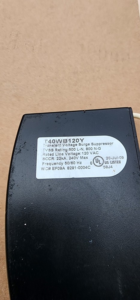 EFI Electronics T40WB120Y Transient Voltage Surge Protective Device Suppressor