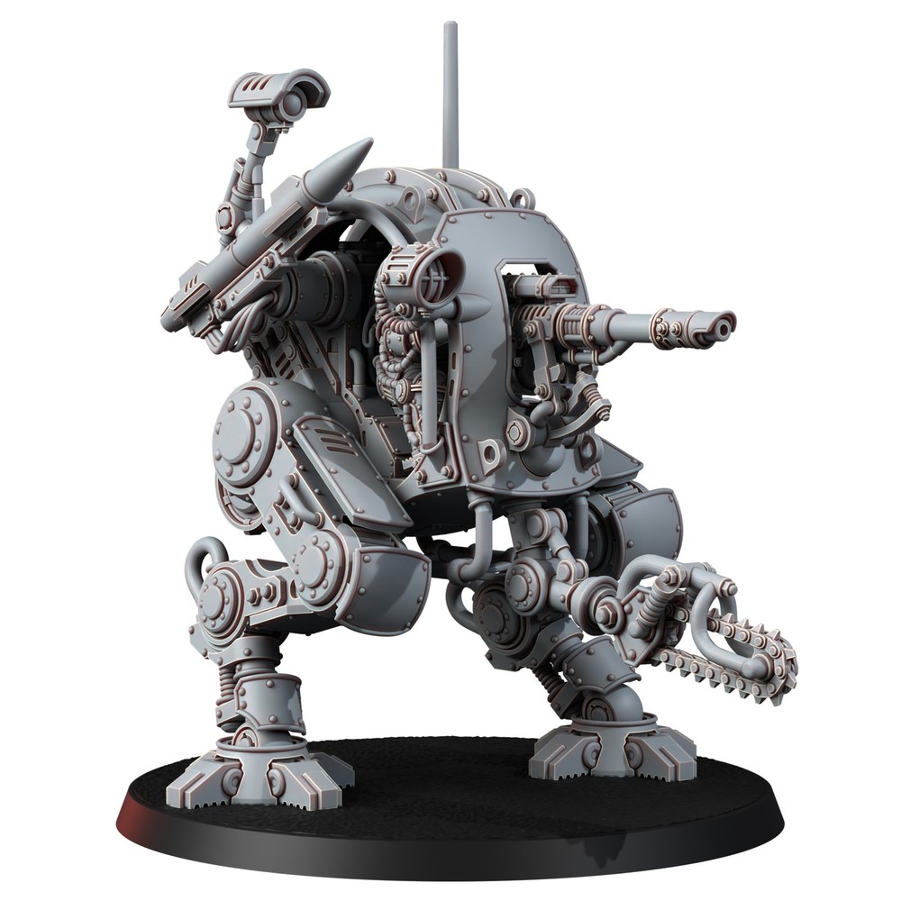 SOLAR GUARD MECH WITH LASCANNON