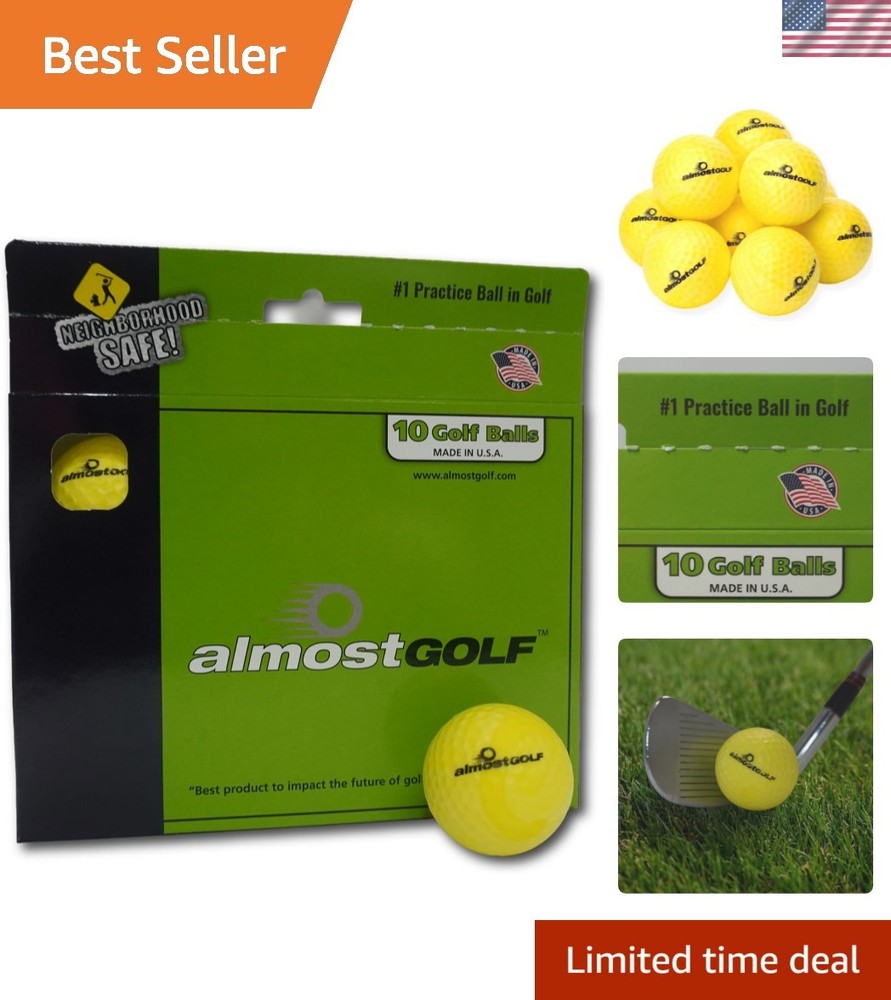 Best Practice Golf Balls on The Planet. Perfect for Golf Training. Solid Cont...