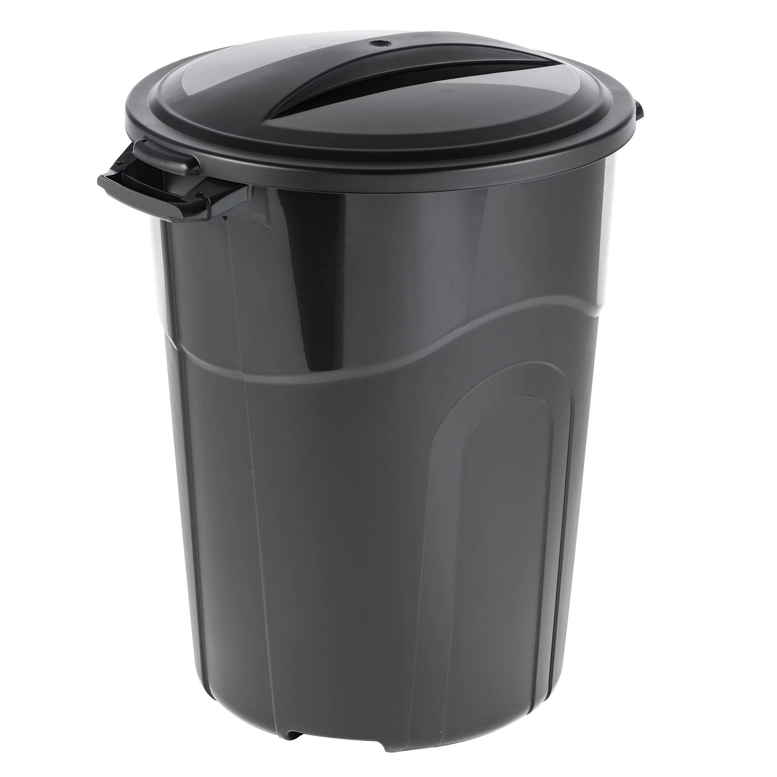 32 Gallon Heavy Duty Injection Molded Trash Can with Click Lock Lid