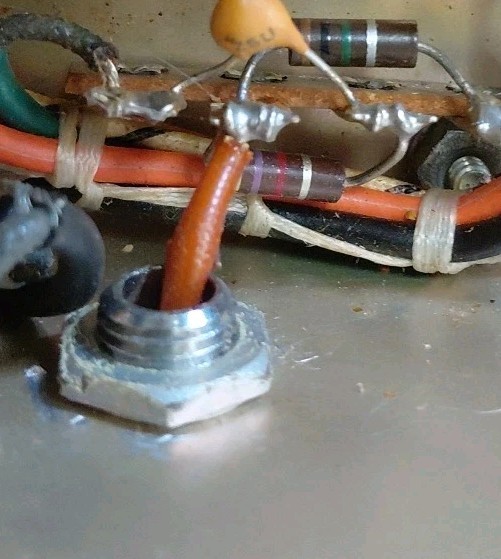 Hallicrafters HT-40 Microphone Jack