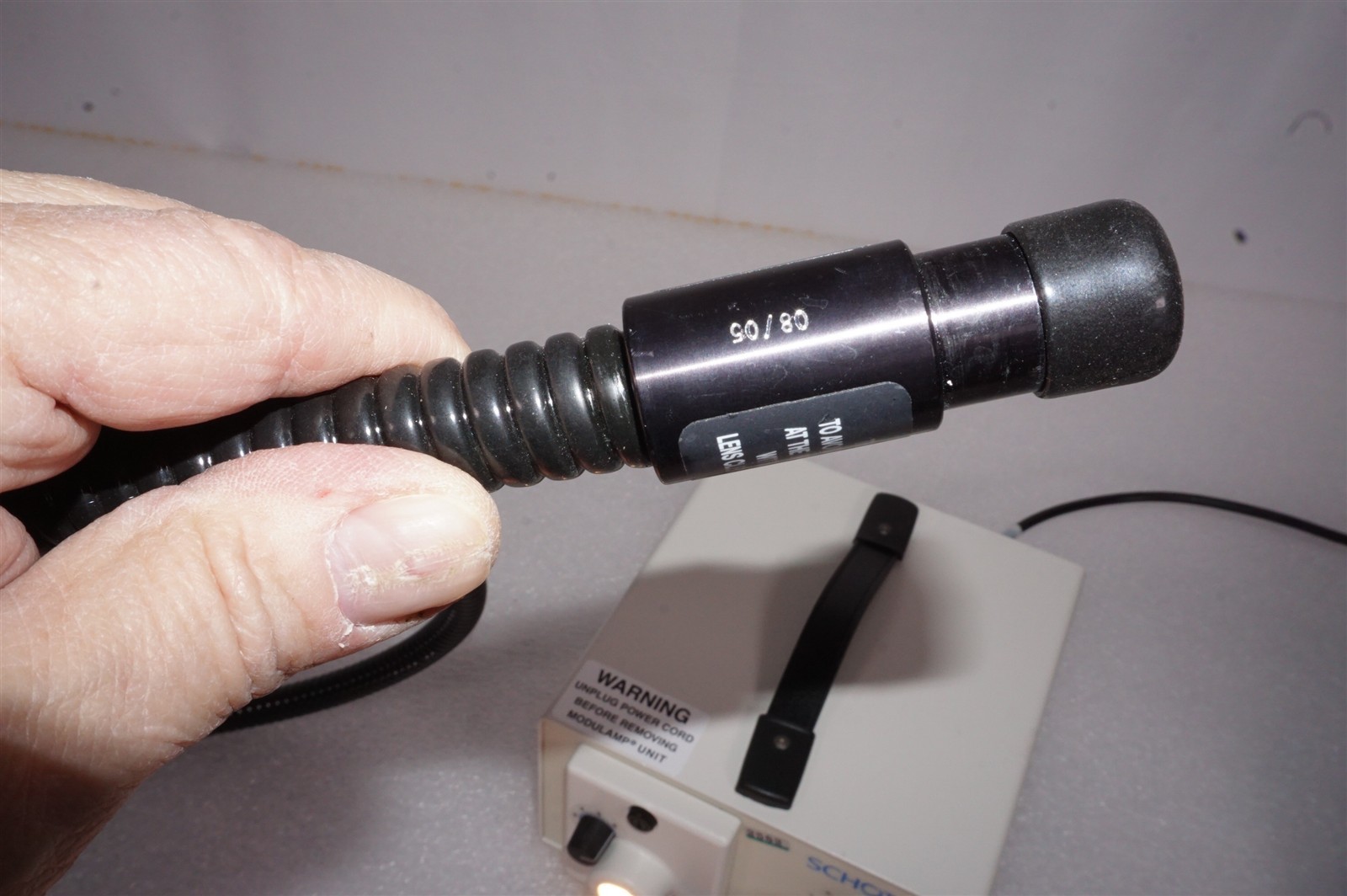 Schott 20520 Fiber Optic Source 150W W Iris, EKE Lamp, 107mm x 130mm Fiber Optic