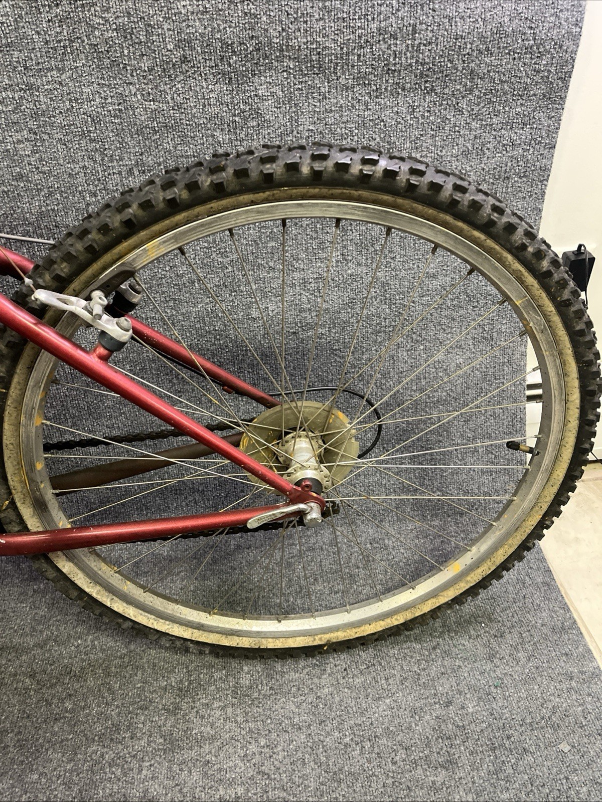 BARRACUDA A2B “TREE AMIGOS” Red/White MOUNTAIN BIKE OG DURANGO, CO RARE 1994