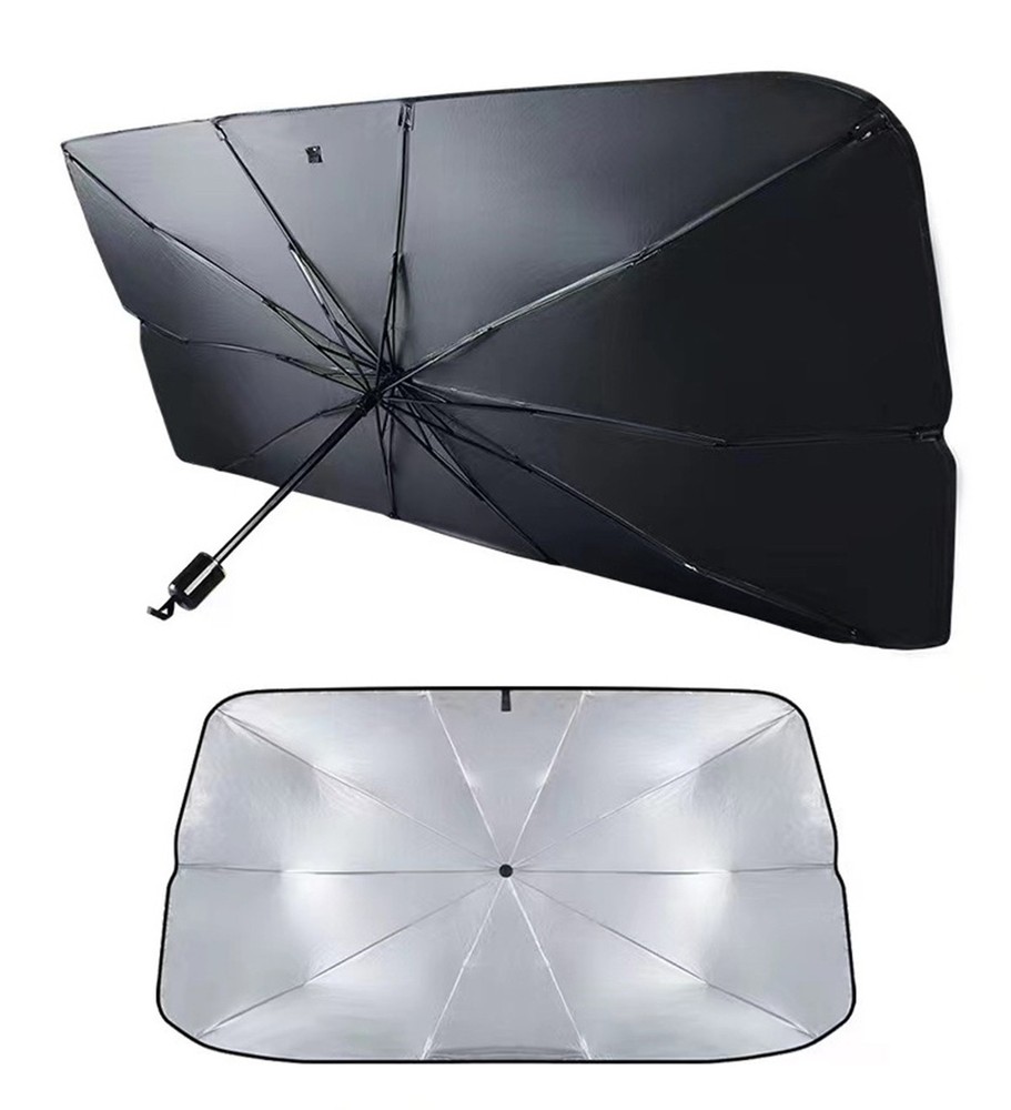Car Windshield Sun Shade Foldable Umbrella Front Window Cover Visor Umbrella