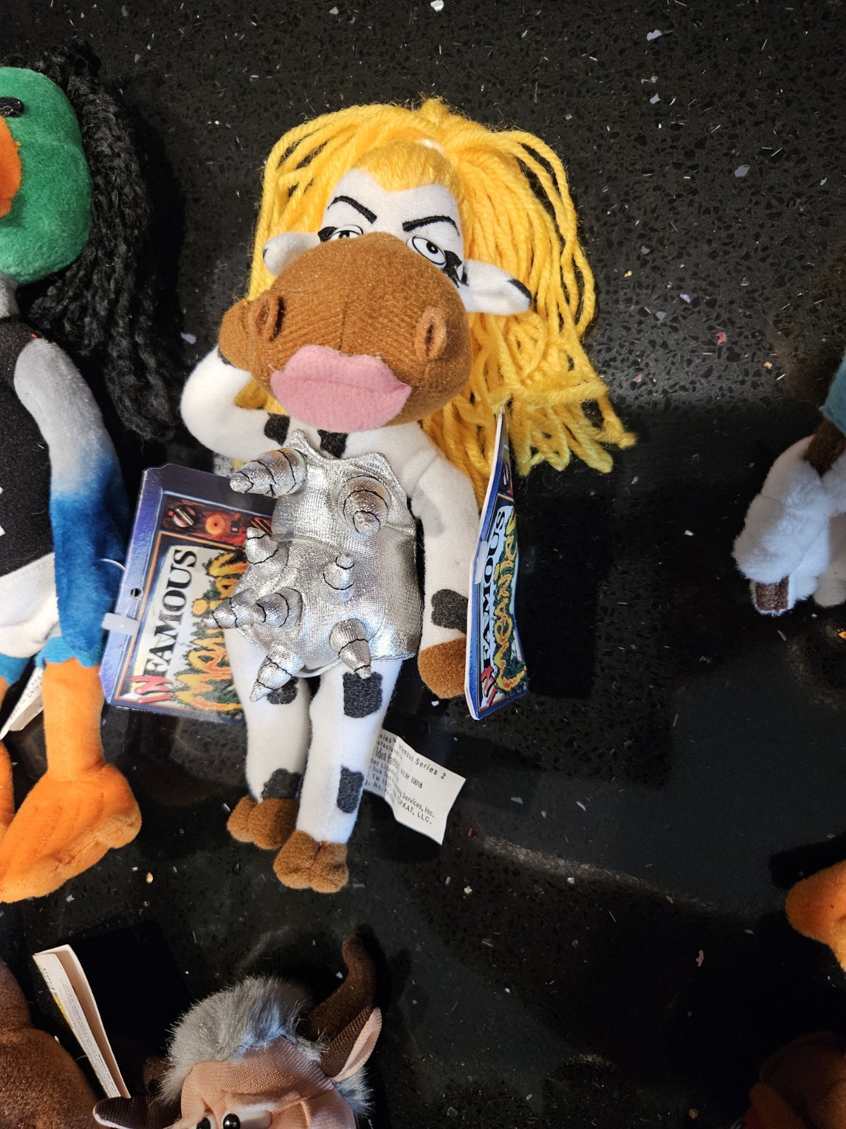 Lot Of 13 Assorted Vintage 1998 Infamous Meanies Meanies Beanbag Plush NWT