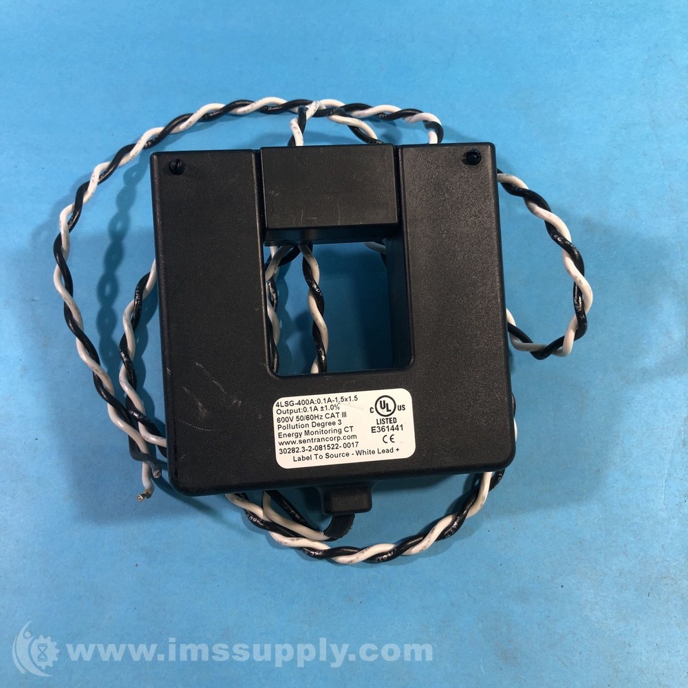 Sentran 4LSG-400A:0.1A-1.5X1.5 Current Transformer FNIP