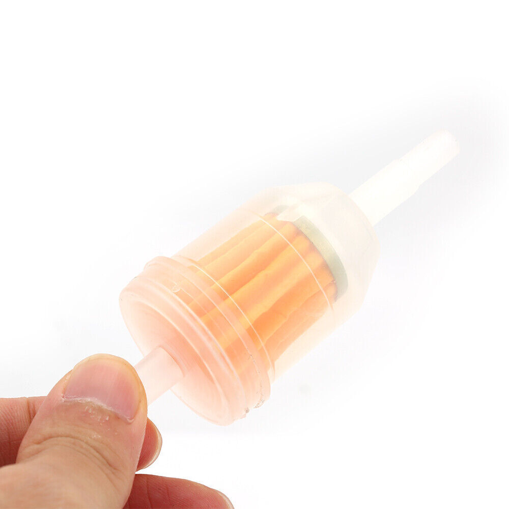 10PCS Motor Inline Gas Oil Fuel Filter Small Engine For 1/4'' 5/16" Line US