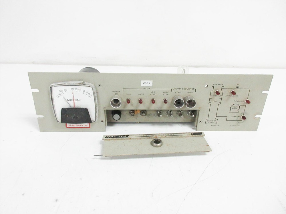 NRC 703 AUTOMATIC VALVE CONTROL PARTS SYSTEM - C