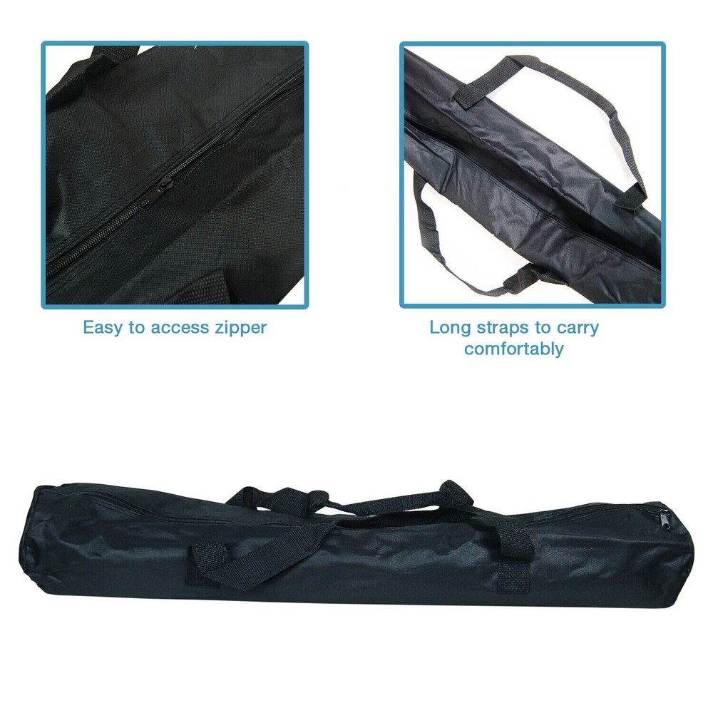 2Pack Heavy Duty Spring Studio High Output Light Stand kit with Carry Bag