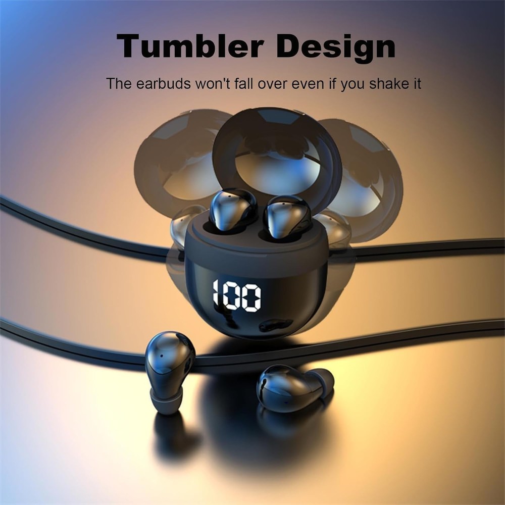 Small Mini Invisible Earbuds for Work Wireless Bluetooth Tiny Low Profile Micro