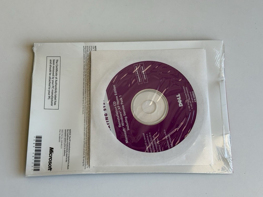 SEALED NEW Microsoft Windows XP Home Edition Version 2002