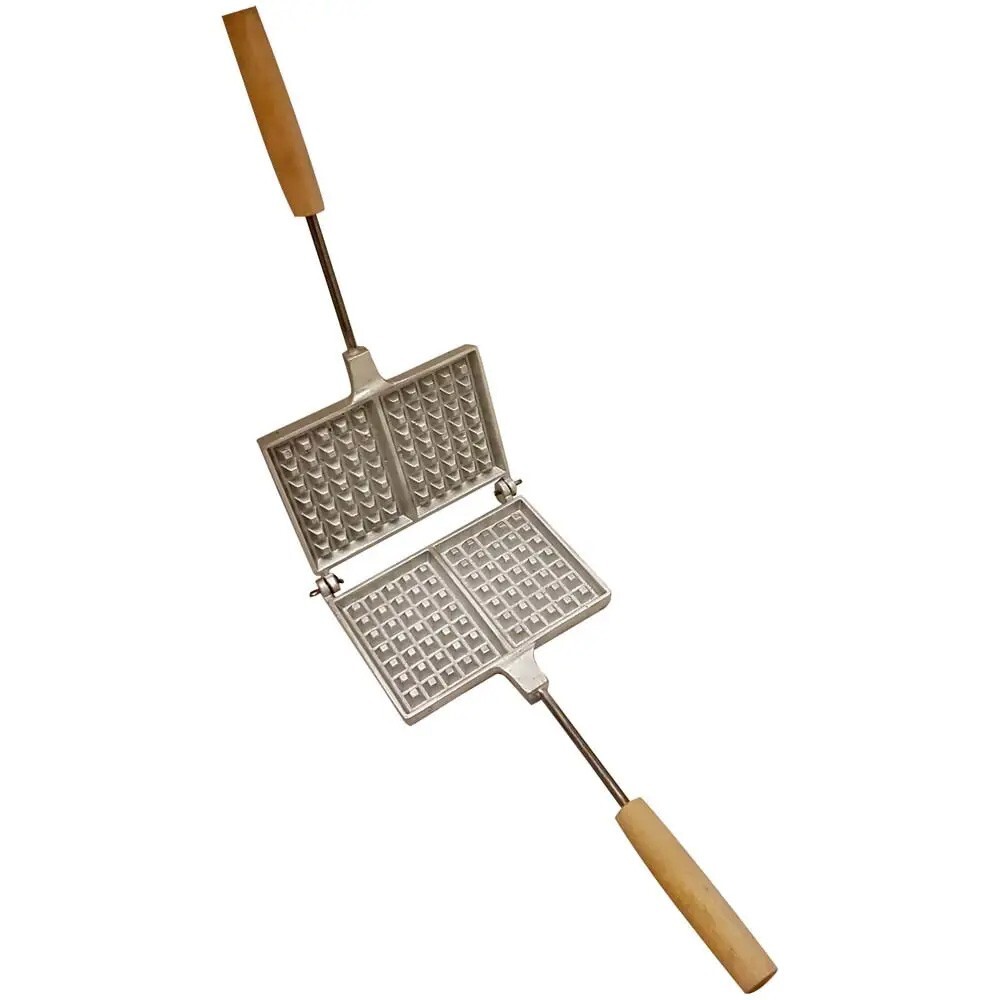 FORM FOR BAKING THICK WAFFLES (WAFFLE IRON) RECTANGULAR "BELGIAN VIENNA WAFFLES"