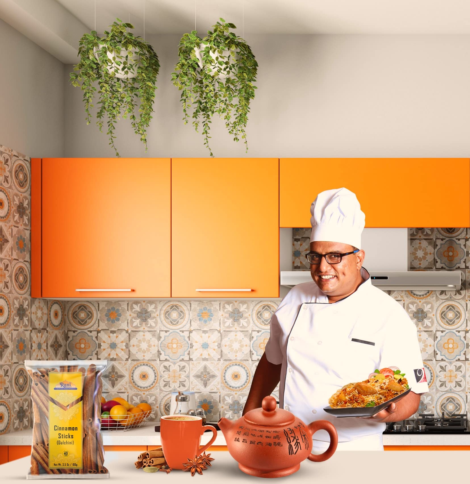 Rani Cinnamon Sticks 3.5oz (100g) ~ 18-22 Sticks 3 Inches in Length Cassia Round