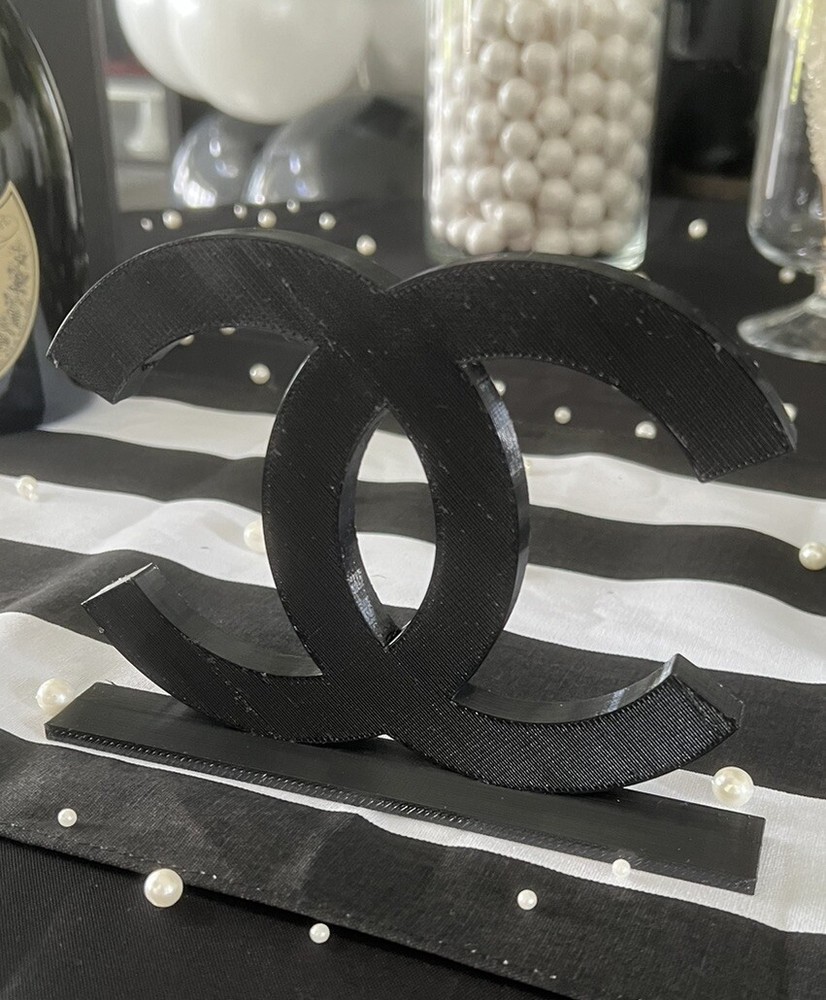 Fancy Party Table Decor 3d Printed for COCO CHANEL party